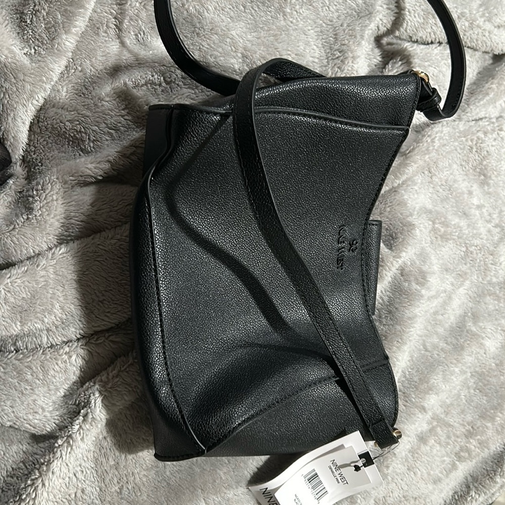 New with Tags Nine West black purse - lots of pockets inside